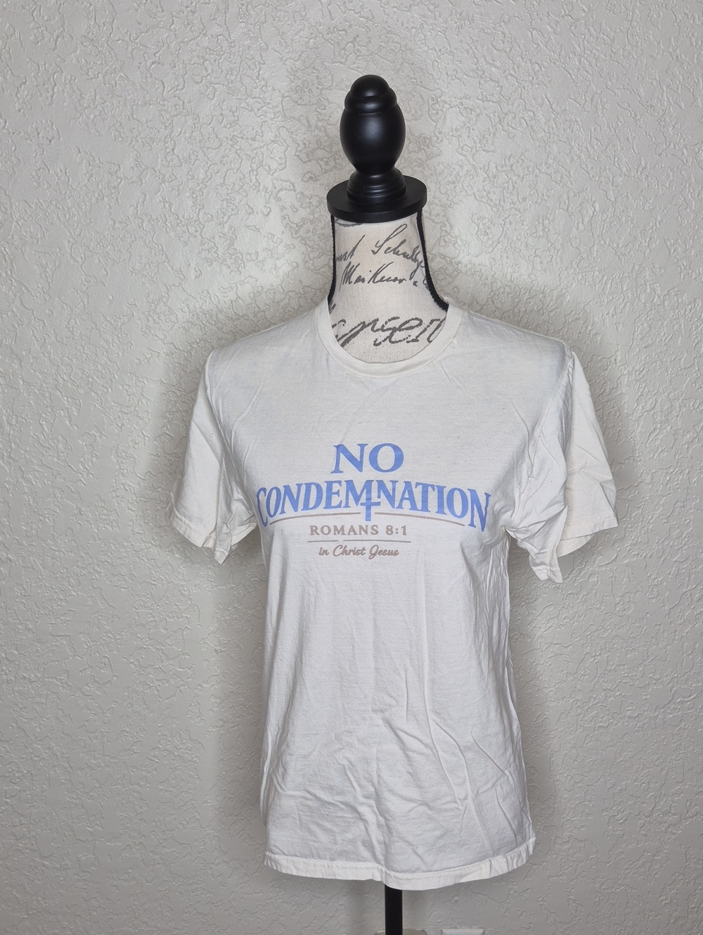 Gildan "No Condemnation" Short Sleeve T-Shirt Size S
